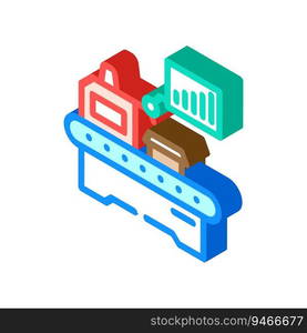 lean manufacturing mechanical engineer isometric icon vector. lean manufacturing mechanical engineer sign. isolated symbol illustration. lean manufacturing mechanical engineer isometric icon vector illustration