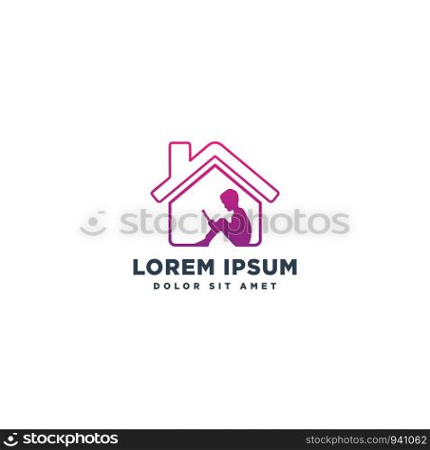 learning or education logo template vector illustration icon element isolated. learning or education logo template vector illustration icon element