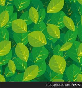 Leaves background / seamless pattern