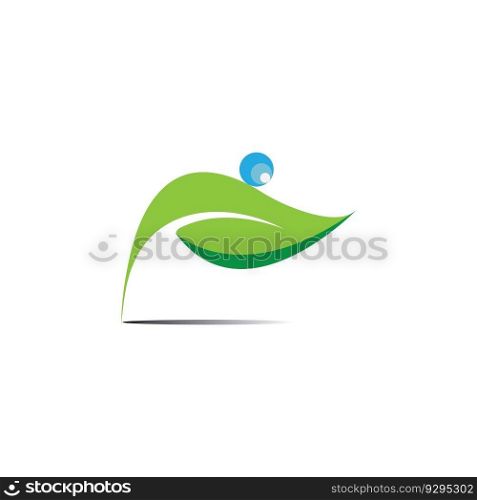 
Leaves icon vector set isolated on white background.
