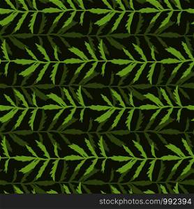 Leaves seamless pattern. Green nature background. Pattern for textile print design. Tropical wallpaper texture. Leaves seamless pattern. Green nature background. Pattern for textile print design. Tropical wallpaper texture.