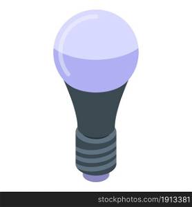 Led bulb icon isometric vector. Smart idea. Creative solution. Led bulb icon isometric vector. Smart idea
