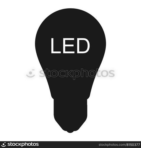 led light icon vector illustration design