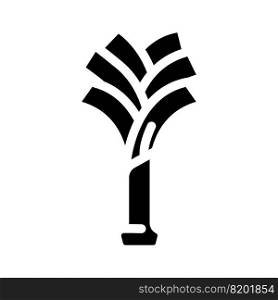 leek onion glyph icon vector. leek onion sign. isolated symbol illustration. leek onion glyph icon vector illustration