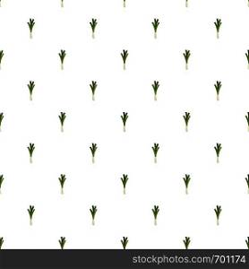 Leek pattern seamless in flat style for any design. Leek pattern seamless