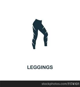 Leggings icon. Premium style design from fitness collection. Pixel perfect leggings icon for web design, apps, software, printing usage.. Leggings icon. Premium style design from fitness icon collection. Pixel perfect Leggings icon for web design, apps, software, print usage