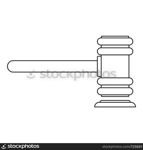 Legislation icon. Outline illustration of legislation vector icon for web. Legislation icon, outline style