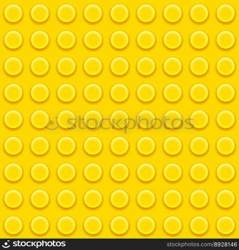 Lego blocks pattern vector image