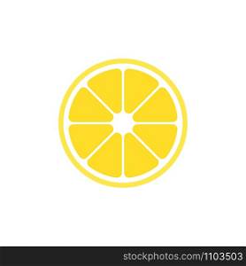 lemon color icon in flat style, vector illustration. lemon color icon in flat style, vector