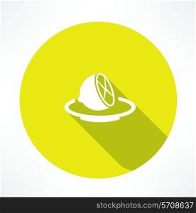 lemon icon. Flat modern style vector illustration