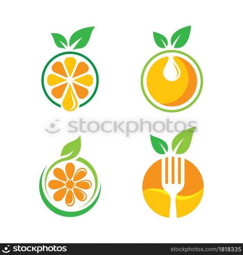 Lemon logo images illustration design