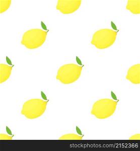 Lemon pattern seamless background texture repeat wallpaper geometric vector. Lemon pattern seamless vector