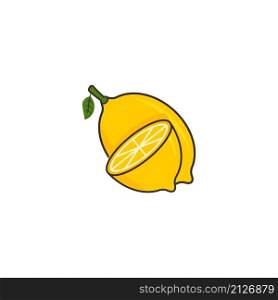 Lemonade fruit icon vector design templates on white background
