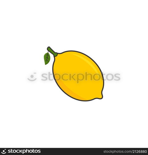 Lemonade fruit icon vector design templates on white background