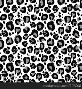Leopard grey pattern design, vector illustration background for wallpapers, textile, print and web. Leopard pattern design, vector illustration background for wallpapers, textile, print and web.