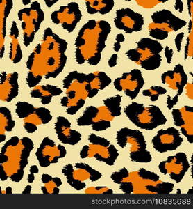 Leopard pattern vector image