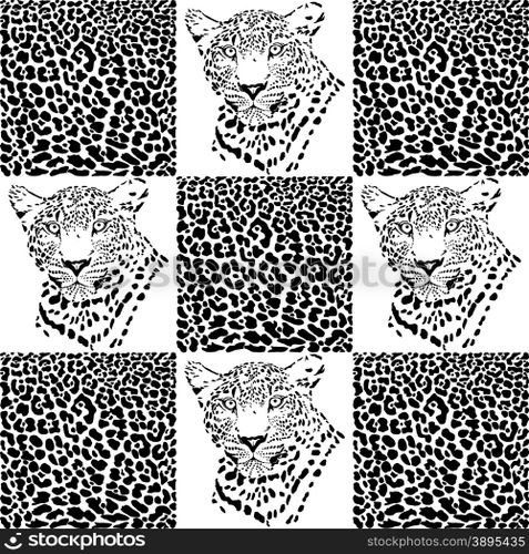 Leopard patterns for textiles