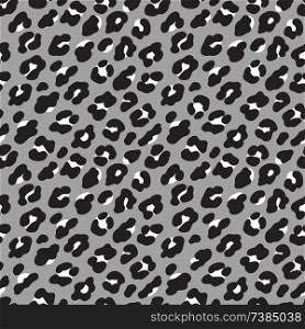 Leopard print seamless pattern. Vector illustration background.. Leopard print seamless pattern. Vector illustration background
