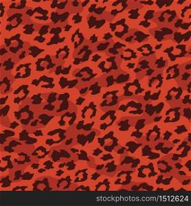 Leopard seamless background. Vector illustration. Design element. Leopard seamless background. Vector illustration.