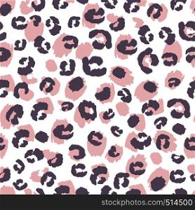 Leopard skin abstract pattern design, vector illustration background.. Abstract leopard skin seamless pattern design, vector illustration background.