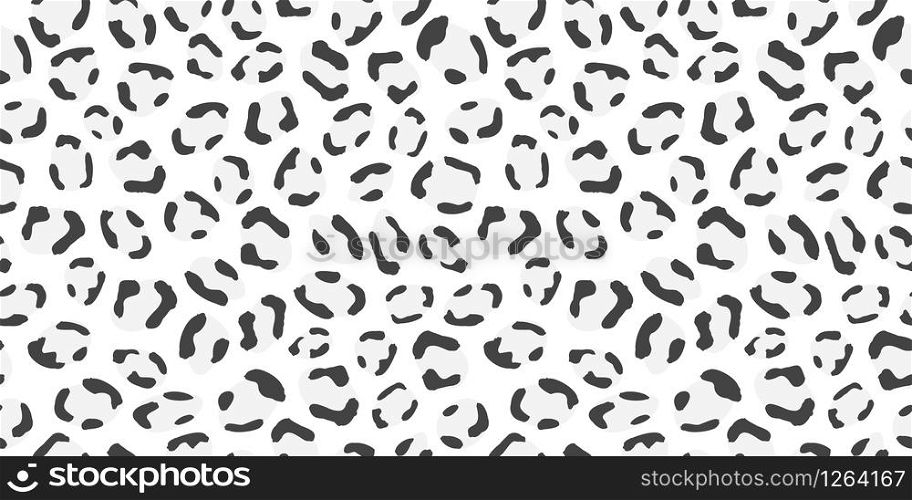 Leopard skin seamless pattern background. Animal camouflage design for clothing print. Vector illustration.. Leopard skin seamless pattern background. Animal camouflage design for clothing print. Vector illustration