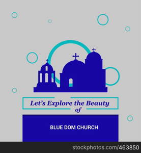 Let's Explore the beauty of Blue Dom Church, Slovakia National Landmarks