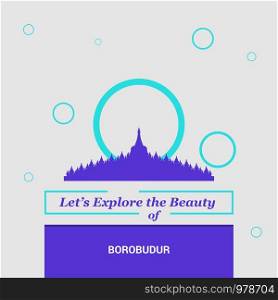 Let's Explore the beauty of Borobudur Jawa Tengah, Indonesia National Landmarks