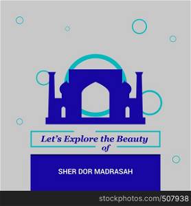 Let's Explore the beauty of Sher dor Madrasah Samarkand, Uzbekistan. National Landmarks