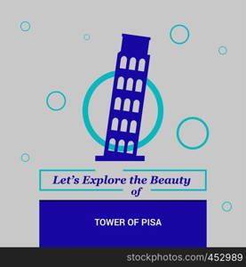 Let's Explore the beauty of Tower of Pisa, Italy National Landmarks