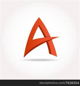 Letter A. Abstract template logo design. Vector logotype. Letter A Abstract template logo design. Vector logotype