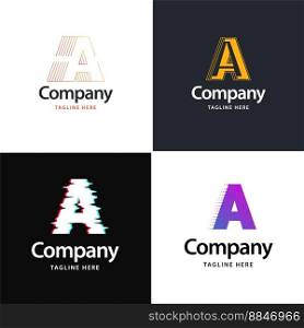 Letter A Big Logo Pack Design Creative Modern logos design for your business