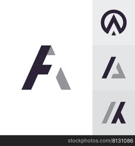 Letter A logo, creative A logo initial symbol for your business