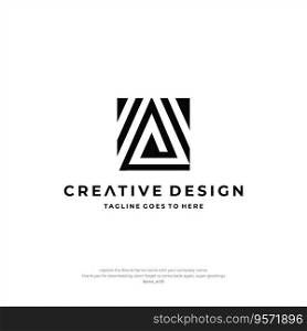 Letter A Logo Design Letter AA Logo Icon AAA