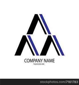 letter aaa logo vector