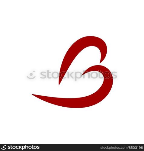 Letter B Logo Design, Modern Logo Designs Vector Illustration Template