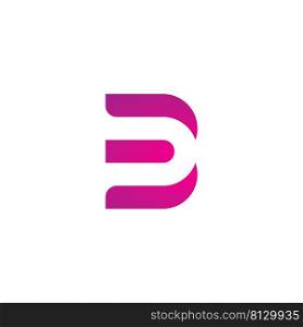 Letter B logo icon design template, Creative B logo symbol