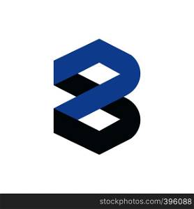 Letter B logo template