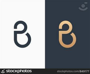 Letter B Logo Template Vector Illustration