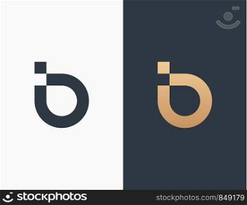 Letter B Logo Template Vector Illustration