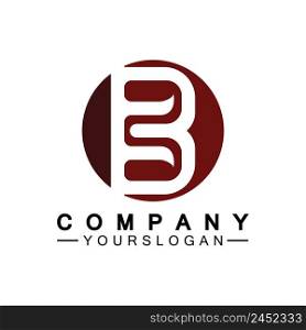 letter B logo vector, letter B business logo,Modern unique creative B logo design, Minimal B initial based vector icon.