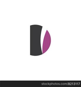 letter d or l dl initial logo vector icon design