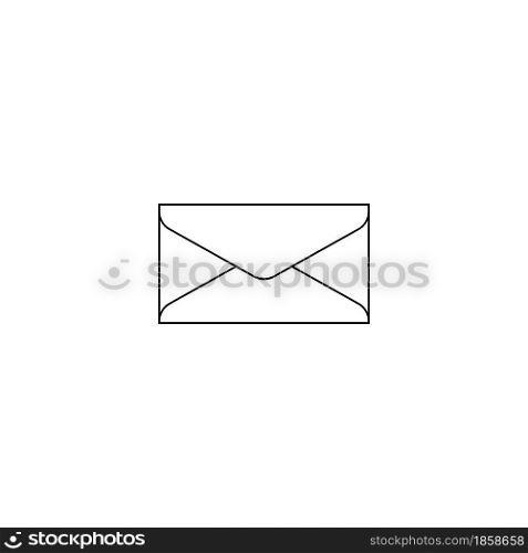 letter envelope icon stock illustration design