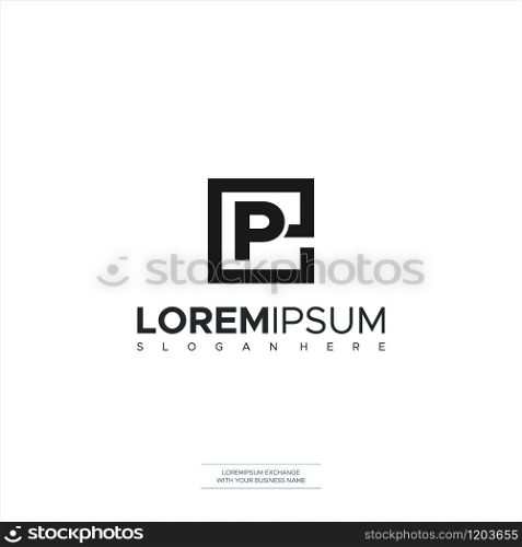 letter EP or PE logotype company name design. vector logo for business and company identity Symbols, Icon Vector Illustration