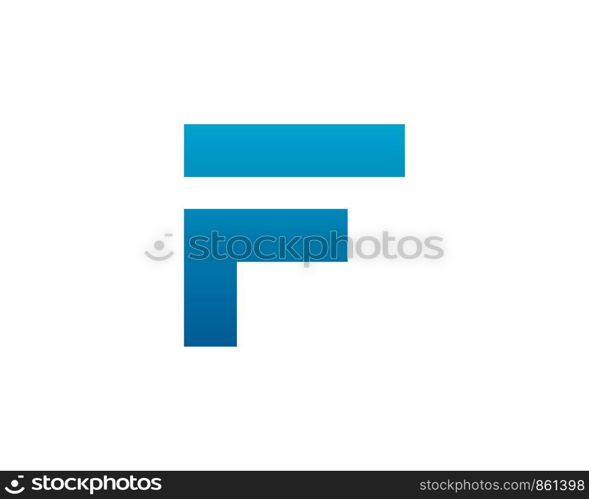 Letter F Logo Icon Vector