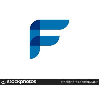 Letter F Logo Icon Vector