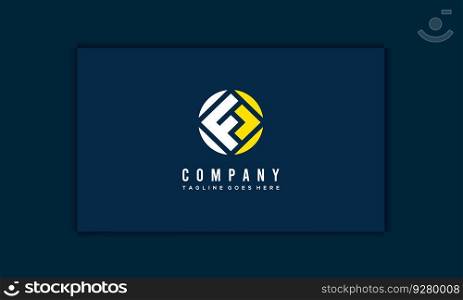 Letter f logo Royalty Free Vector Image