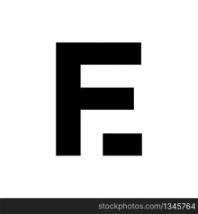 Letter FE logo design template