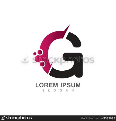 Letter G Icon With Creative design Modern. Vector Illustration