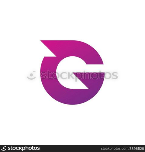 Letter G logo vector template element