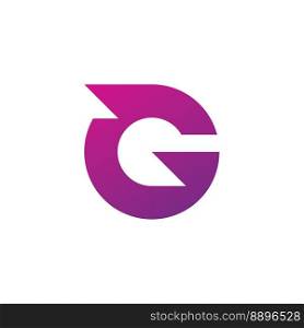 Letter G logo vector template element